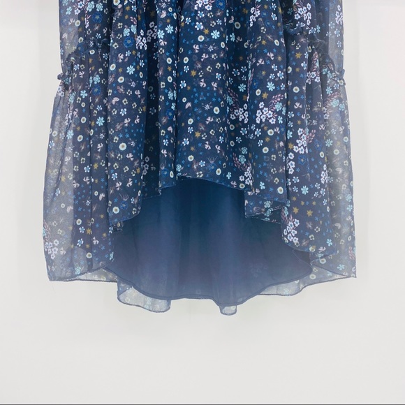 Chelsea & Violet Floral Bell Sleeve Boho Dress XS - Picture 5 of 8